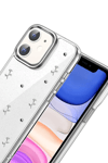 Apple iPhone 11 Fiyonk Desenli Kapak - Desen 4