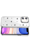 Apple iPhone 11 Fiyonk Desenli Kapak - Desen 1