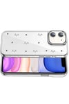 Apple iPhone 11 Fiyonk Desenli Kapak - Desen 4