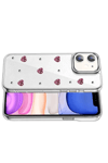 Apple iPhone 11 Fiyonk Desenli Kapak - Desen 3