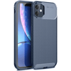 Apple iPhone 11 Kılıf Auto Focus Karbon Kapak - Lacivert