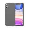 Apple iPhone 11 Kılıf First Silikon - Gri