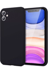 Apple iPhone 11 Kılıf First Silikon - Siyah