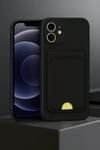 Apple iPhone 11 Kılıf Kelvin Kartvizitli Silikon - Lila