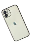 Apple iPhone 11 Kılıf Lensli Silikon - Siyah