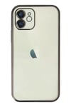 Apple iPhone 11 Kılıf Lensli Silikon - Siyah