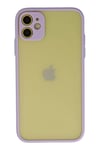Apple iPhone 11 Kılıf Montreal Silikon Kapak - Mor