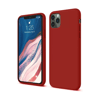 Apple iPhone 11 Pro Kılıf First Silikon - Bordo