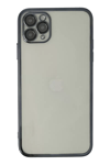 Apple iPhone 11 Pro Kılıf Lensli Silikon - Siyah