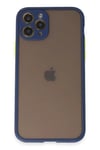 Apple iPhone 11 Pro Kılıf Montreal Silikon Kapak - Lacivert