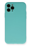 Apple iPhone 11 Pro Kılıf Nano içi Kadife Silikon - Turkuaz