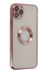 Apple iPhone 11 Pro Kılıf Slot Silikon - Rose Gold
