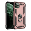 Apple iPhone 11 Pro Kılıf Sofya Yüzüklü Silikon Kapak - Rose