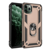 Apple iPhone 11 Pro Kılıf Sofya Yüzüklü Silikon Kapak - Gold
