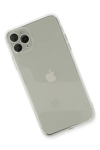 Apple iPhone 11 Pro Max Kılıf Fly Lens Silikon - Şeffaf