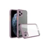 Apple iPhone 11 Pro Max Kılıf Miami Şeffaf Silikon - Açık Mor