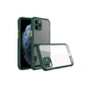 Apple iPhone 11 Pro Max Kılıf Miami Şeffaf Silikon - Koyu Yeşil