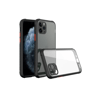 Apple iPhone 11 Pro Max Kılıf Miami Şeffaf Silikon - Siyah