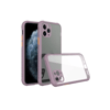 Apple iPhone 11 Pro Max Kılıf Miami Şeffaf Silikon - Açık Mor