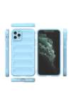 Apple iPhone 11 Pro Max Kılıf Optimum Silikon - Sky Blue