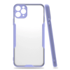 Apple iPhone 11 Pro Max Kılıf Platin Silikon - Lila