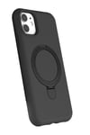 Apple iPhone 11 Regal Magsafe Standlı Kapak - Titan Gri