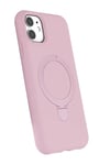 Apple iPhone 11 Regal Magsafe Standlı Kapak - Açık Pembe