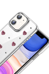 Apple iPhone 12 Fiyonk Desenli Kapak - Desen 3