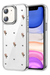 Apple iPhone 12 Fiyonk Desenli Kapak - Desen 6
