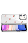 Apple iPhone 12 Fiyonk Desenli Kapak - Desen 9