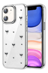 Apple iPhone 12 Fiyonk Desenli Kapak - Desen 1
