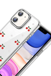 Apple iPhone 12 Fiyonk Desenli Kapak - Desen 9