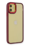 Apple iPhone 12 Kılıf Dora Kapak - Kırmızı