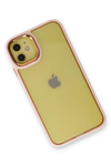 Apple iPhone 12 Kılıf Dora Kapak - Pudra