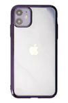 Apple iPhone 12 Kılıf Element Silikon - Mor