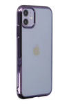Apple iPhone 12 Kılıf Element Silikon - Mor