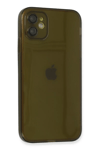 Apple iPhone 12 Kılıf Fly Lens Silikon - Siyah
