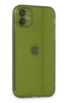 Apple iPhone 12 Kılıf Fly Lens Silikon - Yeşil