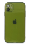 Apple iPhone 12 Kılıf Fly Lens Silikon - Yeşil
