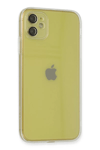 Apple iPhone 12 Kılıf Fly Lens Silikon - Şeffaf