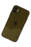 Apple iPhone 12 Kılıf Fly Lens Silikon - Siyah