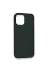 Apple iPhone 12 Kılıf Lansman Legant Silikon - Koyu Yeşil