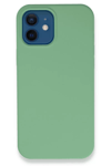 Apple iPhone 12 Kılıf Lansman Legant Silikon - Yeşil