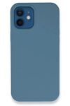 Apple iPhone 12 Kılıf Lansman Legant Silikon - Açık Mavi
