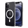 Apple iPhone 12 Kılıf Magneticsafe Şeffaf Silikon - Şeffaf