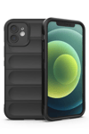 Apple iPhone 12 Kılıf Optimum Silikon - Siyah