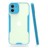 Apple iPhone 12 Kılıf Platin Silikon - Mavi