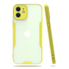 Apple iPhone 12 Kılıf Platin Silikon - Sarı