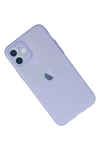 Apple iPhone 12 Kılıf Puma Silikon - Mor