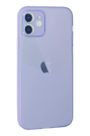 Apple iPhone 12 Kılıf Puma Silikon - Mor
